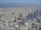 135th floor view on Sheikh Zayed Road