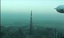 Burj Dubai from the sky