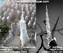 China's Burj Duba replica