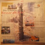 Burj Dubai article in German