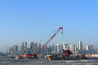 Al Burj construction site