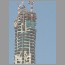 top part of Burj with the cranes