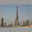 skyline with the Burj Dubai