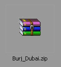 Download Burj Dubai paper model